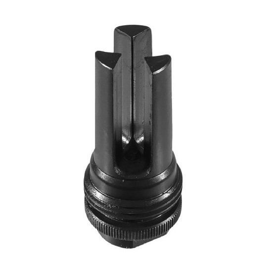 SilencerCo ASR .30 Cal/7.62mm Flash Hider Suppressor Mount 5/8x24"- Steel Black