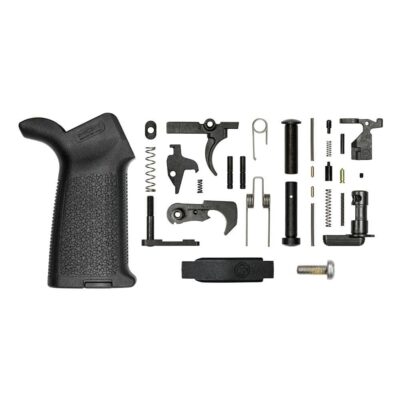 an image of the product Aero Precision AR-15 MOE Lower Parts Kit- Black - APRH100964
