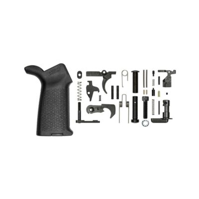 an image of the product Aero Precision M4E1 AR-15 MOE Lower Parts Kit- Black - APRH100968