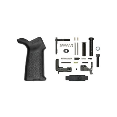 an image of the product Aero Precision AR-15 MOE Lower Parts Kit Minus FCG- Black - APRH100980