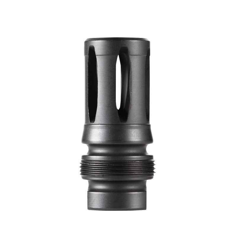 Dead Air Xeno Mount Flash Hider 1/2x28- Steel Black