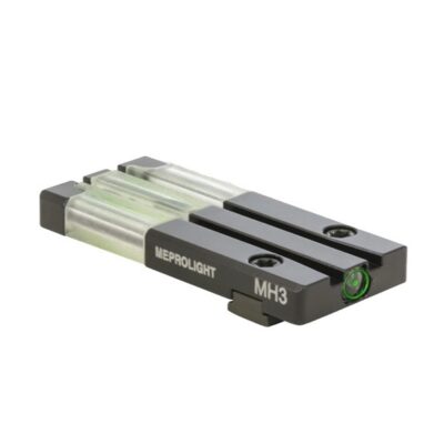MeproLight Ft Bullseye Fiber-Tritium Optical Fixed Rear Sight, Sig Sauer P-Frames(Except P365/P365XL)- Green