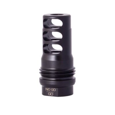 Rugged Suppressors 3 Port Muzzle Brake 5/8"x24 Dual Taper Lock- Steel Black