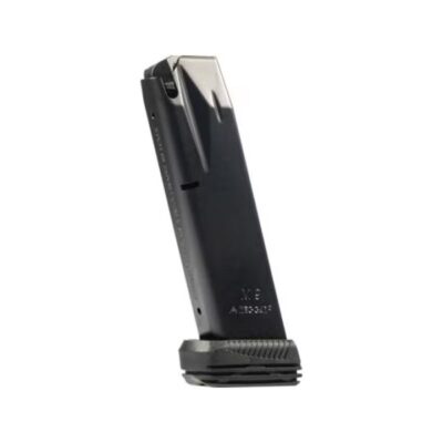 Mec-Gar Beretta 92FS 9mm Luger 20-Round Magazine with Base Pad- Steel Anti-Friction Black