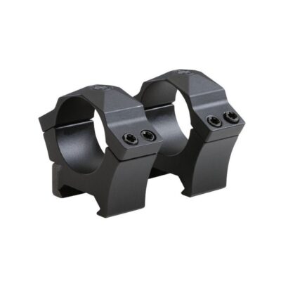 SIG SAUER ALPHA1 Hunting Scope Rings, 1" High, Steel, Complete Set- Black