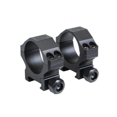 SIG SAUER ALPHA1 Hunting Scope Rings, 35mm Medium Height 0.95", Complete Set- Aluminum Black
