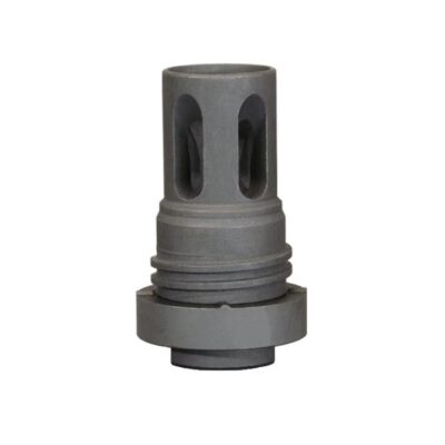 Yankee Hill Machine Mini QD 9mm Flash Hider Suppressor Mount 1/2"-28 Thread- Matte Black