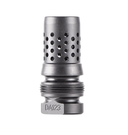 Dead Air Xeno Mount Muzzle Brake 1/2x28- Steel Black