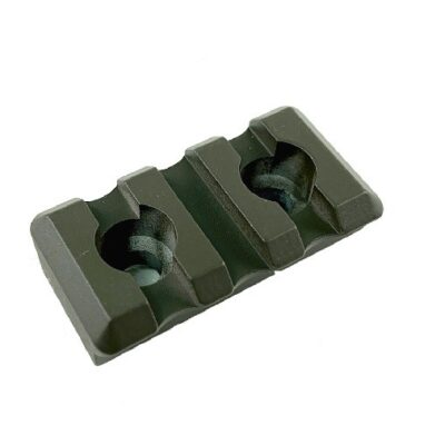 Timber Creek M-LOK Picatinny Rail Section 3-Slot- ODG Cerakote