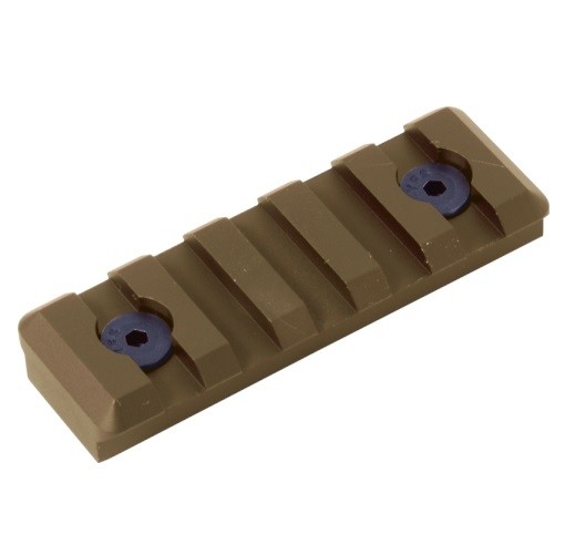 Timber Creek M-LOK Picatinny Rail Section 5-Slot- Burnt Bronze Cerakote