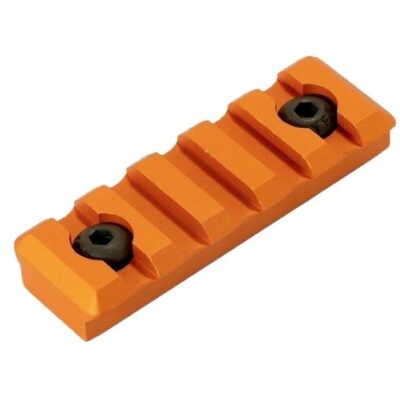 Timber Creek M-LOK Picatinny Rail Section 5-Slot- Anodized Orange