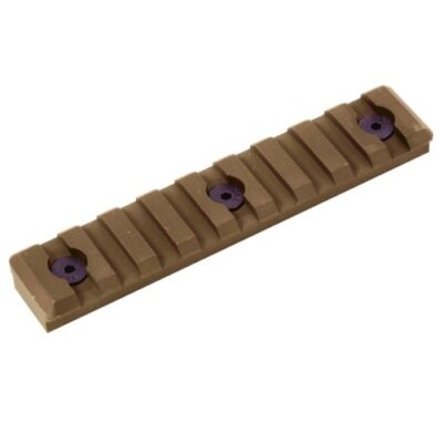 Timber Creek M-LOK Picatinny Rail Section 9-Slot- Burnt Bronze Cerakote
