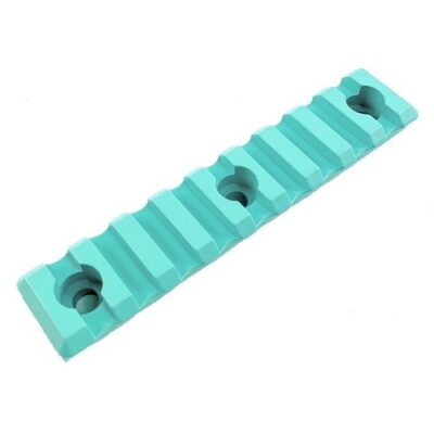 Timber Creek M-LOK Picatinny Rail Section 9-Slot- Robin's Egg Blue