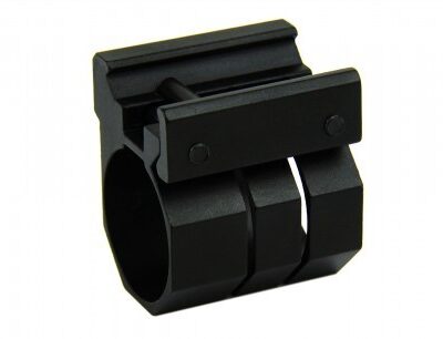 AR15 1" Flashlight/Laser Picatinny Rail Mount- Black