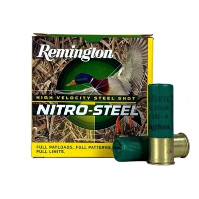 Remington Nitro Steel 12 Gauge 2-3/4" 1-1/4 oz #2 Non-Toxic Steel Shot- Box of 25