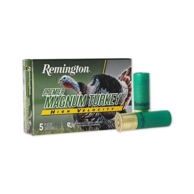 Remington Premier Magnum Turkey 12 Gauge 3-1/2" 2 oz #4 Shot Copper Plated Lead Shot- Box of 5