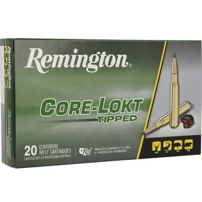 Remington Core-Lokt Tipped .30-06 Springfield 180 Gr. Core-Lokt Polymer Tip- Box of 20