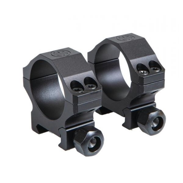 SIG SAUER ALPHA1 Hunting Scope Rings, 35mm Extra High Height 1.53", Complete Set- Aluminum Black