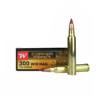 Winchester XP Copper Impact .300 Winchester Magnum 150 Gr. Copper Extreme Point Polymer Tip- Lead-Free- Box of 20