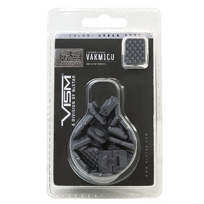 VISM KeyMod 1 Slot Covers- Pack of 18- Urban Gray