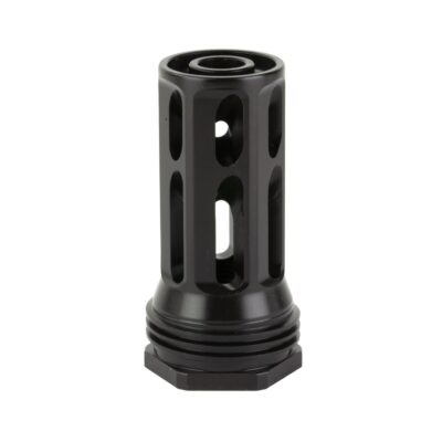 an image of the product HUXWRX OSS 762 Flash Hider-QD 5/8x24- Black - HUX1799