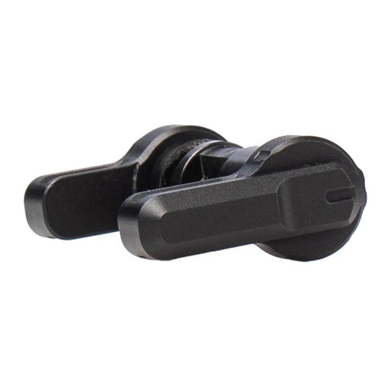 an image of the product Aero Precision AR-15/AR-10 Pro Ambidextrous Safety Selector 45/90° Throw- Black Anodized - APRH100242C
