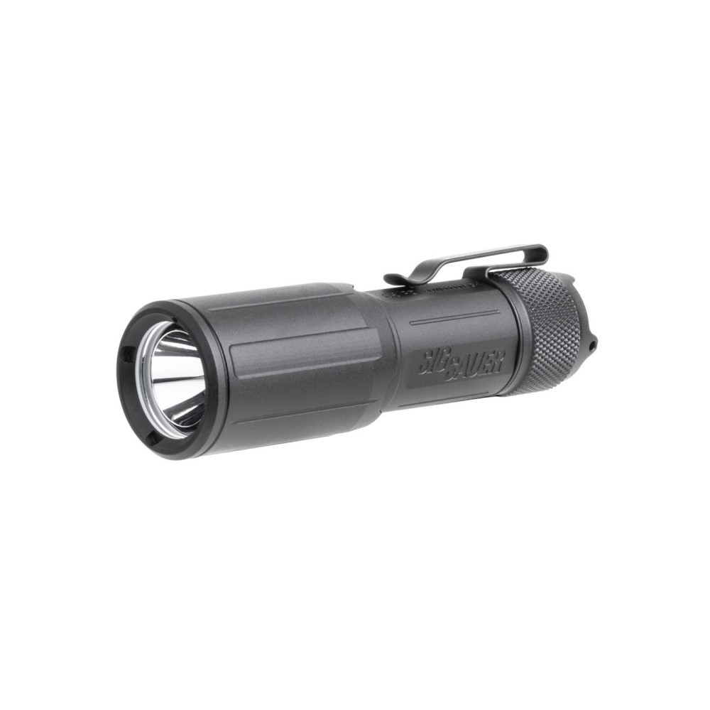 SIG SAUER FOXTROT-EDC Compact Handheld Flashlight- Black- SOFEC001