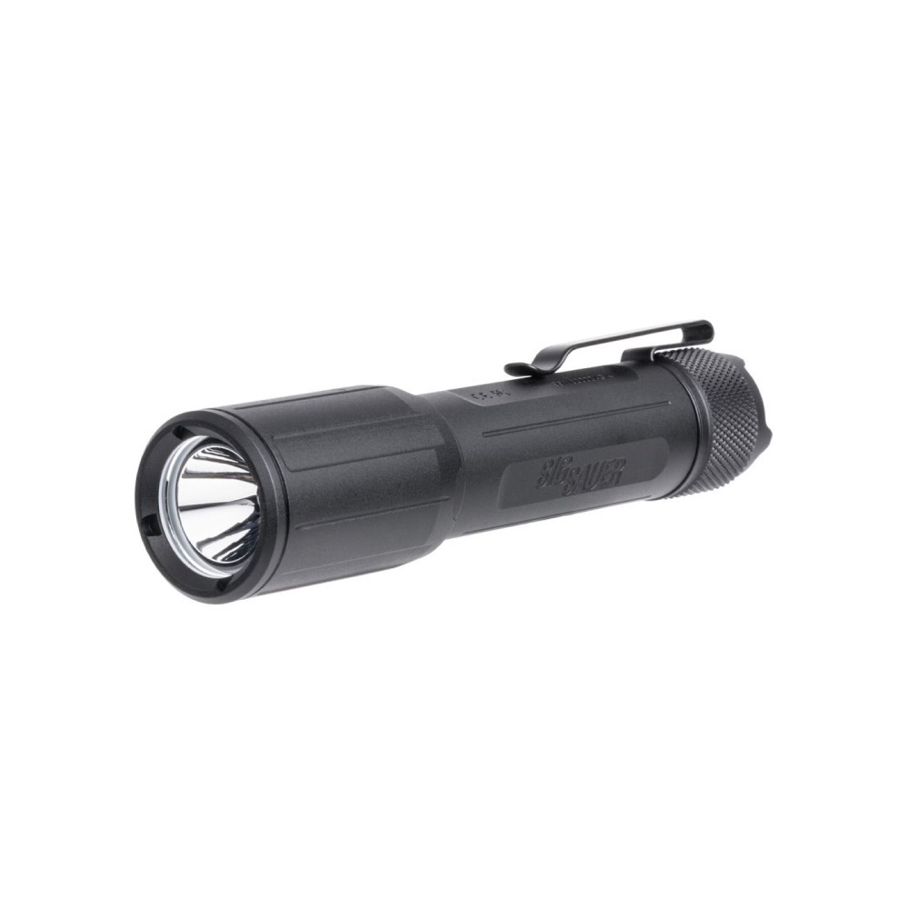 SIG SAUER FOXTROT-EDC Full Size Handheld Flashlight- Black- SOFEF001