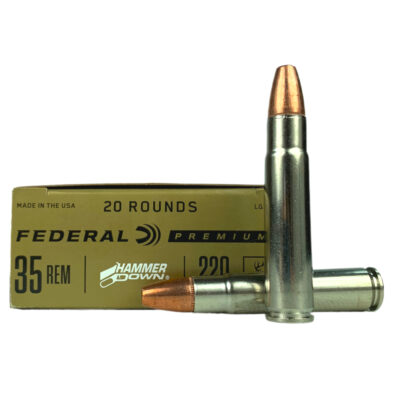 Federal Premium .35 Remington 220 Gr. Hammer Down Bonded Soft Point- Box of 20- LG35R1
