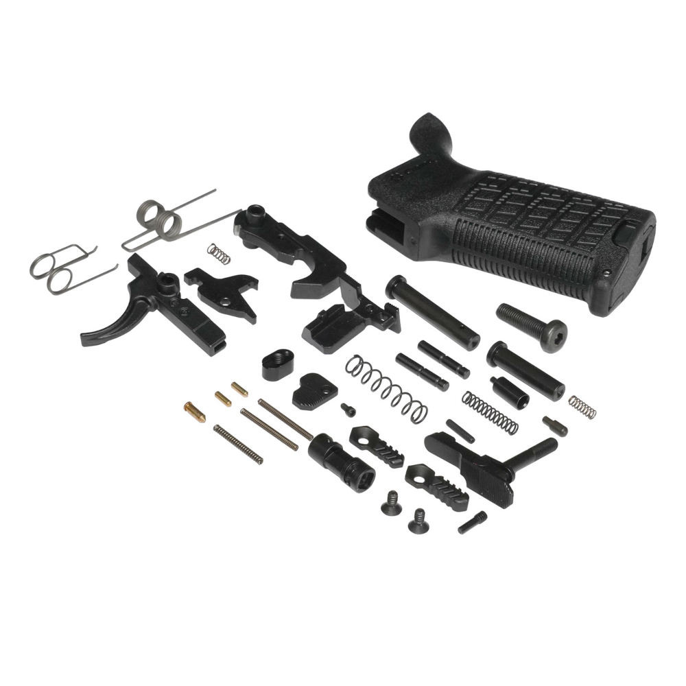 an image of the product CMMG Zeroed AR-10/LR-308 Mk3 Lower Receiver Parts Kit- 38CA62B