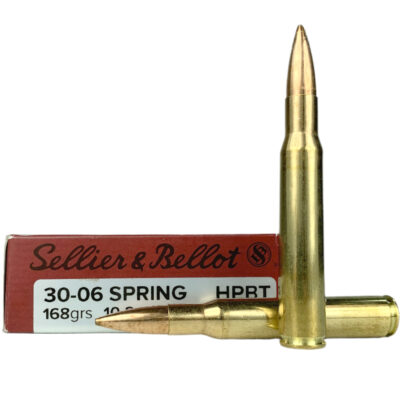 Sellier & Bellot Precision Rifle .30-06 Springfield 168 Gr. Hollow Point Boat Tail- Box of 20