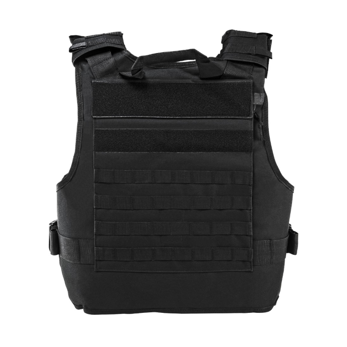 VISM Plate Carrier With External Pockets, (2XL+) - Black - Image 2