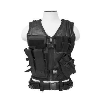 VISM Tactical Vest, Medium-2XL - Black
