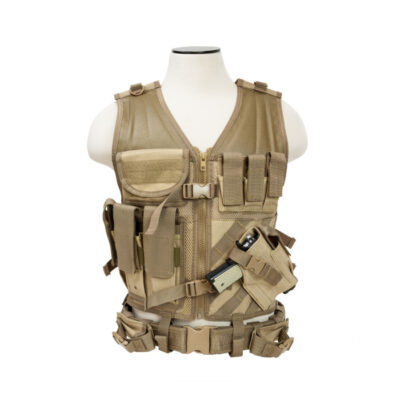VISM Tactical Vest, Medium-2XL - Tan