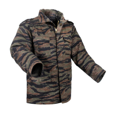 Rothco M-65 Field Jacket- Tiger Stripe Camo- XLarge, Regular