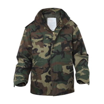 Rothco M-65 Field Jacket- Woodland Camo- XLarge, Regular